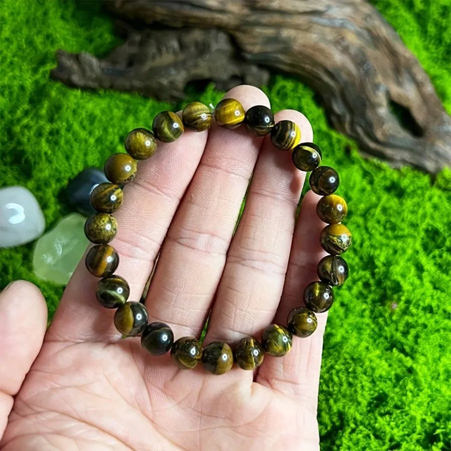 "Galaxy of Luck" Natural Tiger's Eye Bracelet