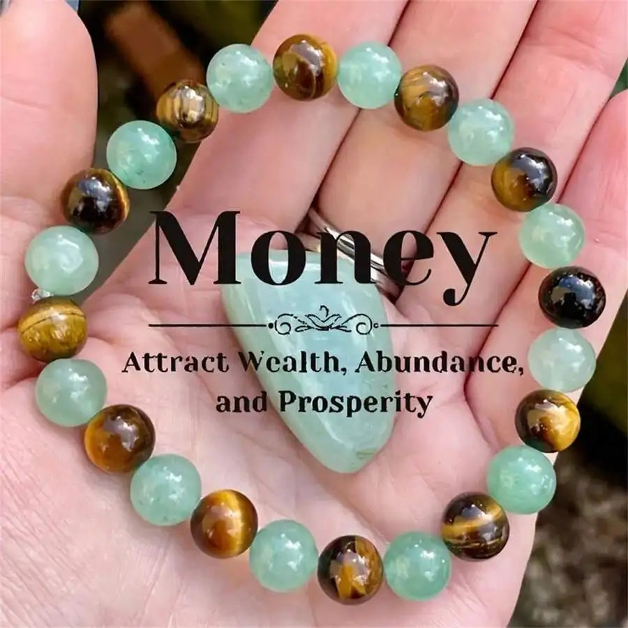 "Emerald Harmony Jade" – Mystical Balance & Healing Bracelet
