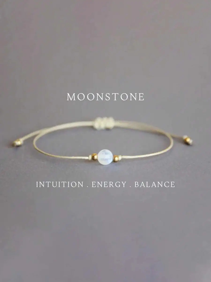 "Moonstone Goddess" – Intuition & Divine Feminine Mystical Bracelet