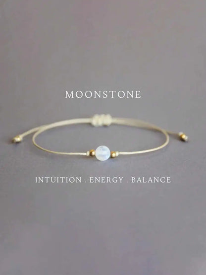 "Moonstone Goddess" – Intuition & Divine Feminine Mystical Bracelet