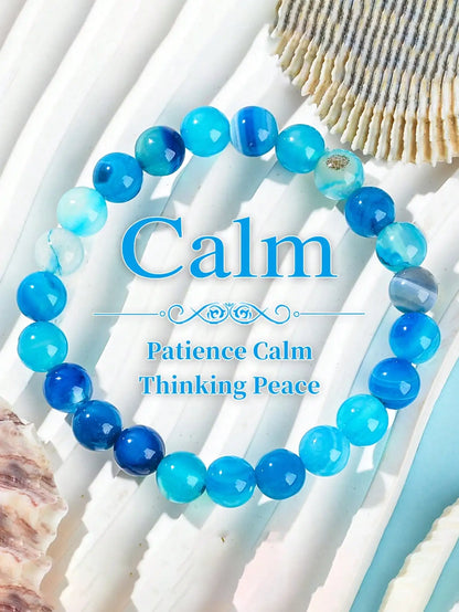 Blue Striped Agate Serenity