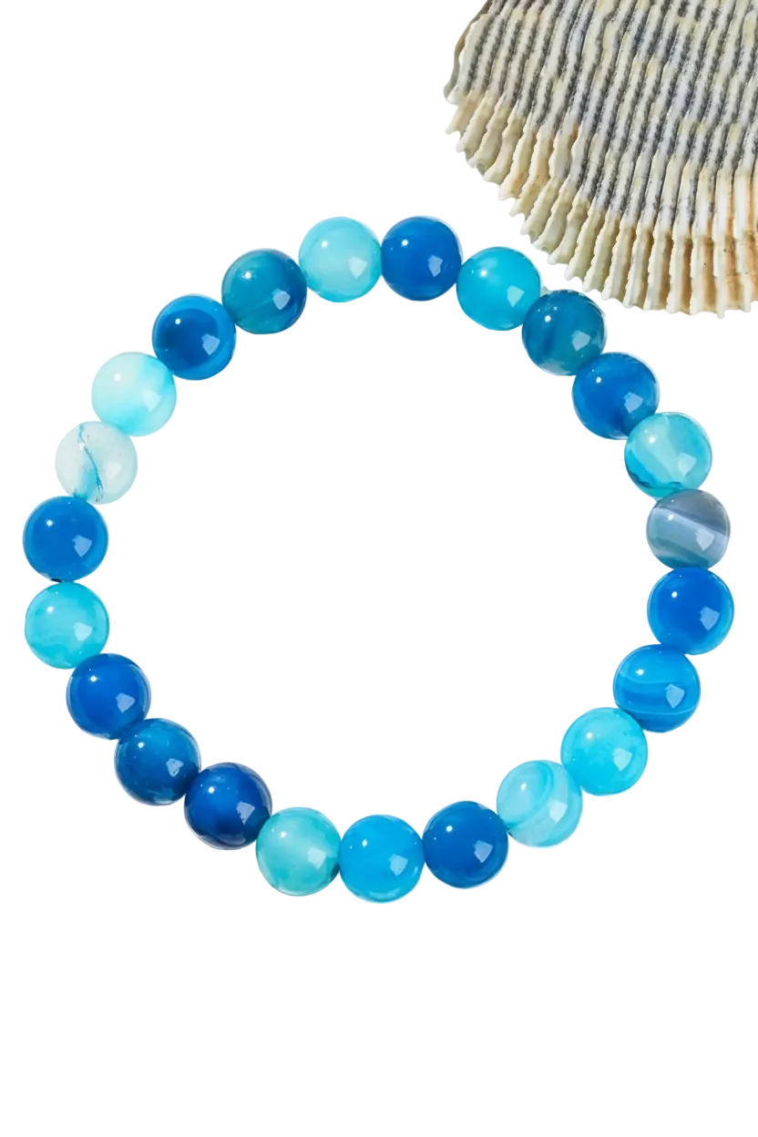 Blue Striped Agate Serenity