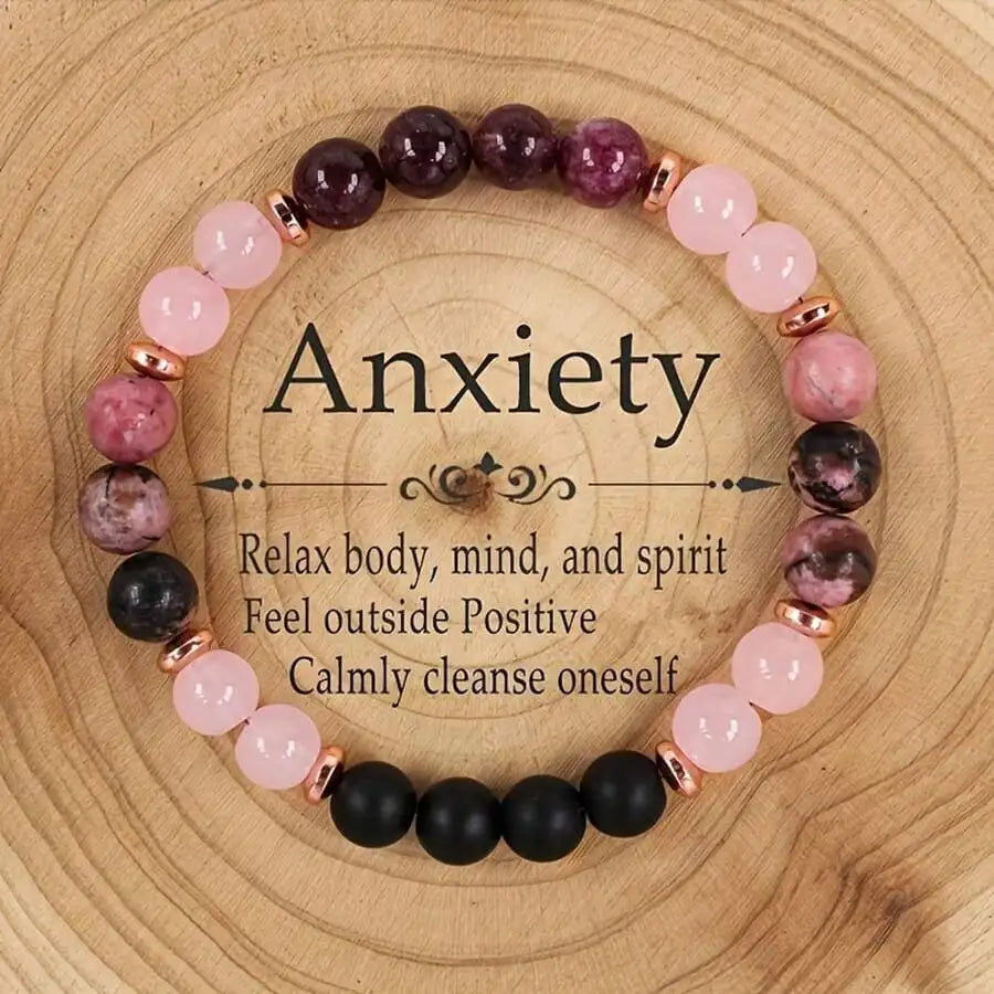 Black Agate & Rose Quartz Harmony