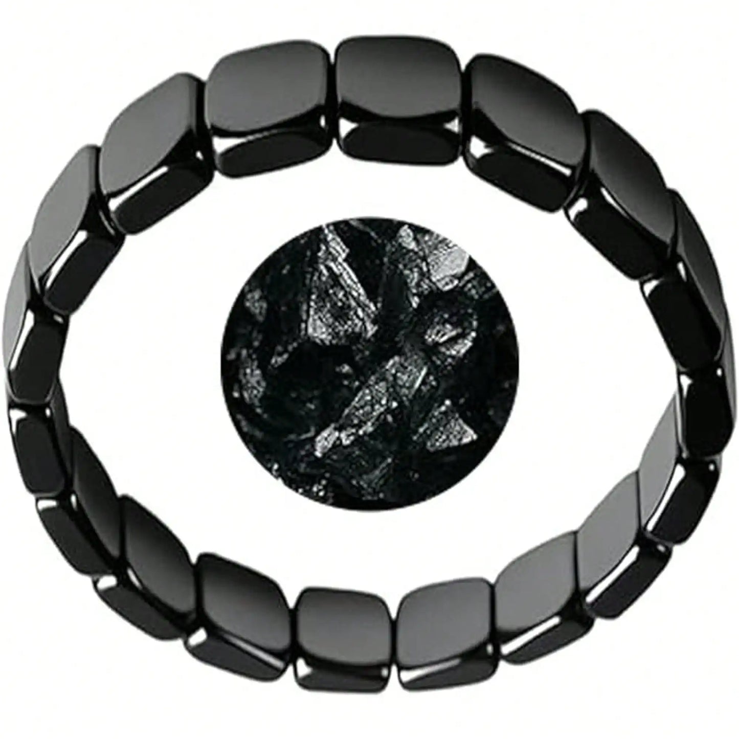 Hematite Guardian Shield
