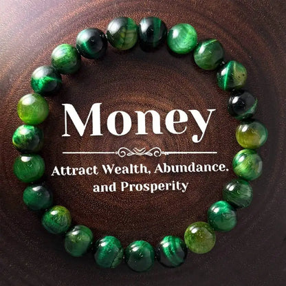 "Galaxy of Luck" Natural Tiger's Eye Bracelet