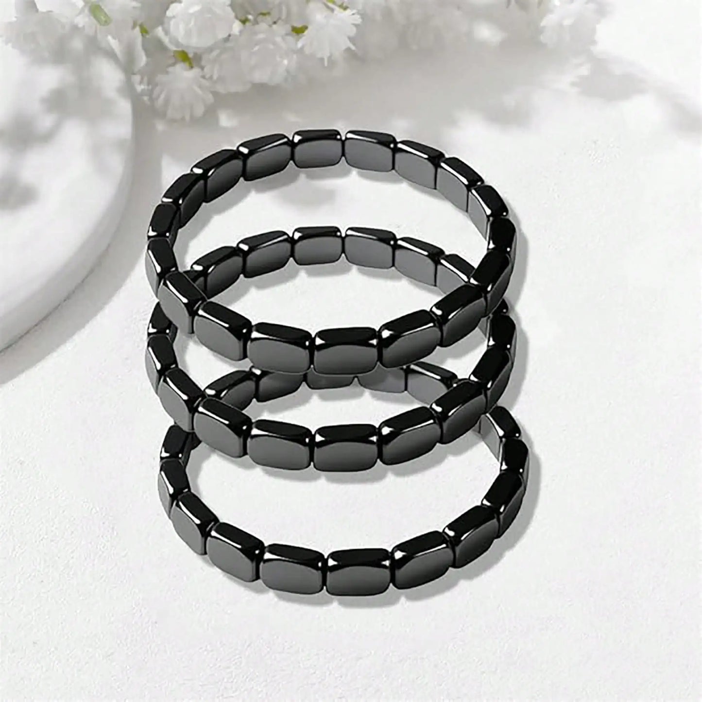 Hematite Guardian Shield
