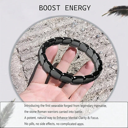 Hematite Guardian Shield
