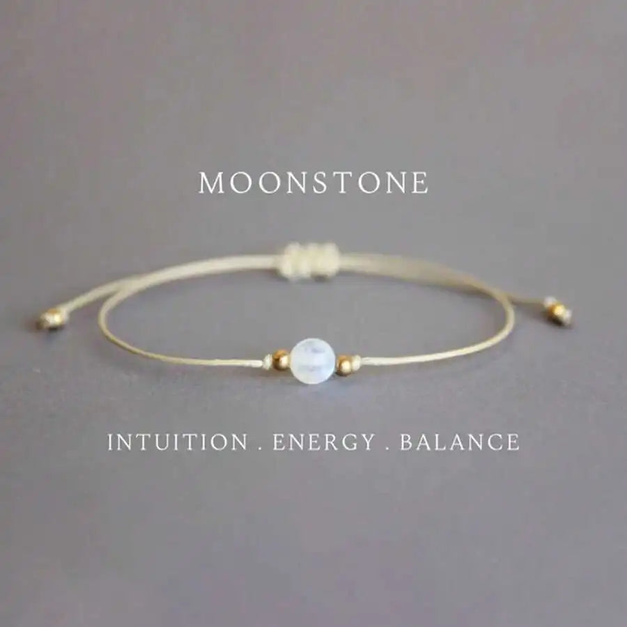 "Moonstone Goddess" – Intuition & Divine Feminine Mystical Bracelet